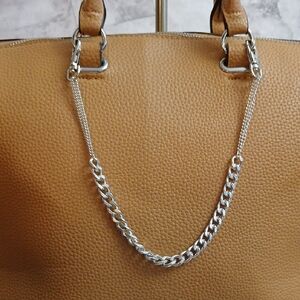 Silver Handbag Chain Charm